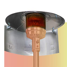 Load image into Gallery viewer, SWEET HEAT - Heat Focusing Reflector for Round Natural Gas and Propane Patio Heaters