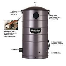Load image into Gallery viewer, VacuMaid GV50PRO Wall Mounted Garage and Car Vacuum with 50 ft. Hose and Tools.