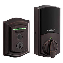 Load image into Gallery viewer, Kwikset Halo Touch Traditional Arched Wi-Fi Fingerprint Smart Lock No Hub Required featuring SmartKey Security in Venetian Bronze (99590-002)