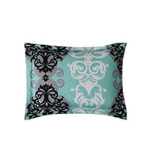 Load image into Gallery viewer, Carmela Home Studio 17 Downton 7-Piece Full/Queen Comforter Set, Aqua