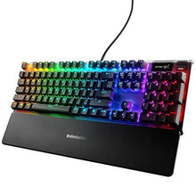 Load image into Gallery viewer, SteelSeries Apex 7 Mechanical Gaming Keyboard – OLED Smart Display – USB Passthrough and Media Controls – Tactile and Clicky – RGB Backlit (Blue Switch)