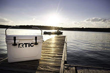 Load image into Gallery viewer, RTIC Hard Cooler, 20 qt, White, Ice Chest with Heavy Duty Rubber Latches, 3 Inch Insulated Walls