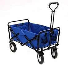 Load image into Gallery viewer, Mac Sports WTC-111 Outdoor Utility Wagon, Solid Blue