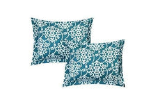 Load image into Gallery viewer, Chic Home Hailee 24 Piece Comforter Complete Bed in a Bag Sheet Set and Window Treatment, Queen, Teal
