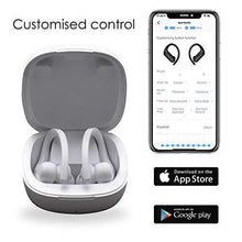Load image into Gallery viewer, Boompods Sportpods TWS in-Ear Bluetooth Sport Headphones with True Wireless Stereo Connection & Finger Touch Control, Powerful Bass, Sweatproof - Ergonomic Ear Tip Workout Earbuds (White)