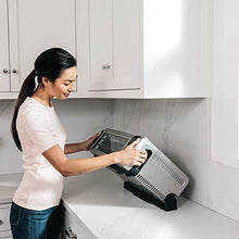 Load image into Gallery viewer, Ninja Foodi Digital Fry, Convection Oven, Toaster, Air Fryer, Flip-Away for Storage, with XL Capacity, and a Stainless Steel Finish (Renewed)