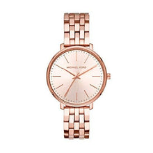 Load image into Gallery viewer, Michael Kors Women's Pyper Quartz Watch with Stainless-Steel-Plated Strap, Rose Gold, 16 (Model: MK3897)