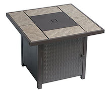 Load image into Gallery viewer, BALI OUTDOORS Propane Gas Fire Pit Table, 32 inch 50,000 BTU Square Gas Firepits for Outside, Brown