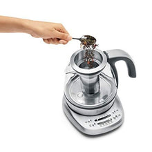 Load image into Gallery viewer, Breville BTM500CLR Smart Tea Infuser Compact Tea Maker, Brushed Stainless Steel