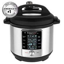 Load image into Gallery viewer, Instant Pot Max 6 Quart Multi-use Electric Pressure Cooker with 15psi Pressure Cooking, Sous Vide, Auto Steam Release Control and Touch Screen