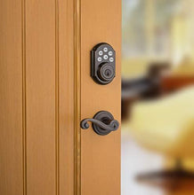 Load image into Gallery viewer, Kwikset 99100-079 SmartCode 910 Traditional Smart Keypad Electronic Deadbolt Door Lock with SmartKey Security and Z-Wave Plus, Venetian Bronze