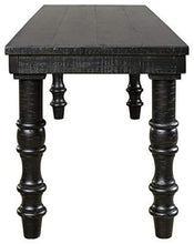 Load image into Gallery viewer, Signature Design by Ashley Dannerville Rustic Cotage Accent Bench, Antique Black