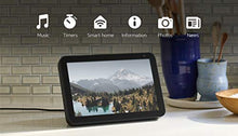 Load image into Gallery viewer, Echo Show 8 (1st Gen, 2019 release) -- HD smart display with Alexa – Unlimited Cloud Photo Storage – Digital Photo Display - Charcoal