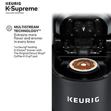 Load image into Gallery viewer, Keurig K-Supreme Coffee Maker, Single Serve K-Cup Pod Coffee Brewer, With MultiStream Technology, 66 Oz Dual-Position Reservoir, and Customizable Settings, Black