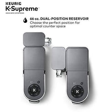 Load image into Gallery viewer, Keurig K-Supreme Coffee Maker, Single Serve K-Cup Pod Coffee Brewer, With MultiStream Technology, 66 Oz Dual-Position Reservoir, and Customizable Settings, Gray