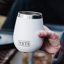 Load image into Gallery viewer, YETI Rambler 10 oz Stainless Steel Vacuum Insulated Wine Tumbler, 2 Pack, White