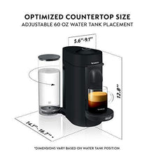 Load image into Gallery viewer, Nespresso VertuoPlus Coffee and Espresso Machine Bundle with Aeroccino Milk Frother by De'Longhi, LE Black Matte