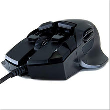 Load image into Gallery viewer, Swiftpoint Z Gaming Mouse, 13 Programmable Buttons, 5 with Pressure Sensors, Analog Joystick Control for FPS Peeking and Flying, 12K DPI, OLED RGB MMO, Black