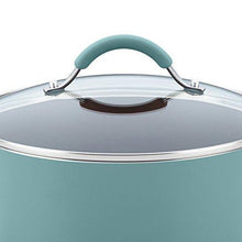 Load image into Gallery viewer, Rachael Ray Cucina Nonstick Cookware Pots and Pans Set, 12 Piece, Agave Blue