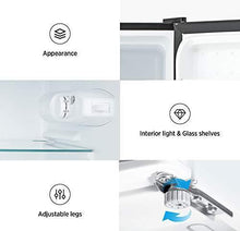 Load image into Gallery viewer, Midea 3.1 Cu. Ft. Compact Refrigerator, WHD-113FB1 - Black