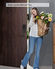 Load image into Gallery viewer, eufy Security Smart Lock with Wi-Fi Bridge, Keyless Entry Door Lock with Wi-Fi, App Control, Bluetooth Electronic Deadbolt, BHMA Certified, IPX3 Weatherproof Protection, Electronic Keypad