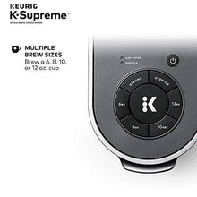 Load image into Gallery viewer, Keurig K-Supreme Coffee Maker, Single Serve K-Cup Pod Coffee Brewer, With MultiStream Technology, 66 Oz Dual-Position Reservoir, and Customizable Settings, Gray