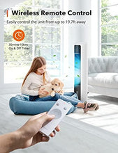 Load image into Gallery viewer, 3-1 Evaporative Air Cooler,1.8 Gal Removable Water Tank 43''Bladeless Tower Fan with Cooling &Humidifying Function,60°Oscillating Swamp Fan,3 Speeds,10H Timer for Room