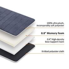 Load image into Gallery viewer, SNAILAX Memory Foam Massage Mat with Heat, 6 Therapy Heating pad,10 Vibration Motors Massage Mattress Pad, Full Body Massager Cushion Relieve Neck, Back, Waist, Legs