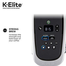 Load image into Gallery viewer, Keurig K-Elite Coffee Maker, Single Serve K-Cup Pod Coffee Brewer, With Iced Coffee Capability, Brushed Gold