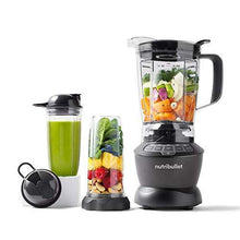 Load image into Gallery viewer, NutriBullet ZNBF30500Z Blender Combo 1200 Watt, 1200W, Dark Gray