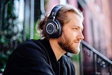 Load image into Gallery viewer, Audio-Technica ATHM50XBT Wireless Bluetooth Over-Ear Headphones, Black