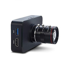 Load image into Gallery viewer, MOKOSE 12MP HDMI Camera 1080P USB HD Streaming Teaching Webcam, Recording 4K@30FPS Industry C/CS-Mount Camera with 6-12mm No Distortion Manual Zoom Lens