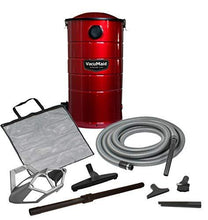 Load image into Gallery viewer, VacuMaid GV50R Wall Mounted Garage and Car Vacuum with 50 ft Hose and Tools