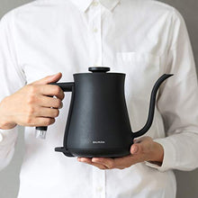 Load image into Gallery viewer, BALMUDA The Kettle | Electric Lightweight Gooseneck Kettle | Stainless Steel | 0.6L (20fl oz) Capacity | Neon Light Indicator | Perfect for Tea and Coffee | K02H-WH | White | US Version
