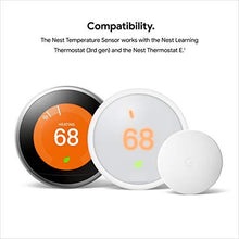 Load image into Gallery viewer, Google Nest Temperature Sensor 3 Pack - Nest Thermostat Sensor - Nest Sensor That Works with Nest Learning Thermostat and Nest Thermostat E - Smart Home