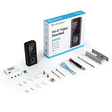Load image into Gallery viewer, Amcrest 1080P Video Doorbell Camera Pro, Outdoor Smart Home 2.4GHz WiFi Doorbell Camera (Wired Power), MicroSD Card, PIR Motion Detect, RTSP, IP55 Weatherproof, 2-Way Audio, 140º Wide-Angle AD110