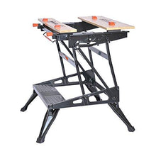 Load image into Gallery viewer, BLACK+DECKER Portable Workbench, Project Center and Vise with IRWIN QUICK-GRIP Clamps, One-Handed, Mini Bar, 6-Inch, 4-Pack (WM425-A & 1964758)