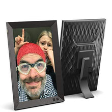 Load image into Gallery viewer, NIX 10.1 Inch Digital Picture Frame (Non-WiFi) - Portrait or Landscape Stand, HD Resolution, Auto-Rotate, Remote Control - Mix Photos and Videos in The Same Slideshow