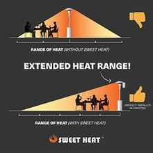 Load image into Gallery viewer, SWEET HEAT - Heat Focusing Reflector for Round Natural Gas and Propane Patio Heaters