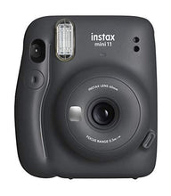 Load image into Gallery viewer, Fujifilm Instax Mini 11 Charcoal Gray Instant Camera with Twin Pak Instant Film, Ritz Gear Frame Stickers and Ritz Gear Hanging Frames