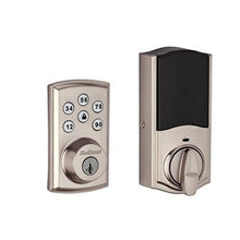 Load image into Gallery viewer, Kwikset 98880-004 SmartCode 888 Smart Lock Touchpad Electronic Deadbolt Door Lock with Z-Wave Plus Featuring SmartKey Security in Satin Nickel