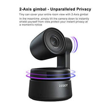 Load image into Gallery viewer, OBSBOT Tiny AI-Powered PTZ Webcam, AI Tracking W Auto-Frame AI Auto-Exposure Gesture Control Audio Support Software Support Windows and MacOS for Video Chat Online Meeting Online Class Live Streaming