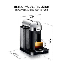 Load image into Gallery viewer, Breville-Nespresso BNV220CRO Vertuo Coffee and Espresso Machine, Chrome
