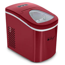 Load image into Gallery viewer, Deco Rapid Portable Automatic Electric Countertop Ice Maker - 6 Great Colors Compact Top Load 26 Lbs. Per Day Great For Party Hosting Never Run Out Of Ice Again, Self Cleaning (Red)