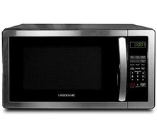 Load image into Gallery viewer, Farberware 1.1 Cu. Ft. Stainless Steel Countertop Microwave Oven With 6 Cooking Programs, LED Lighting, 1000 Watts