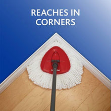 Load image into Gallery viewer, O-Cedar Easywring Microfiber Spin Mop & Bucket Floor Cleaning System with 3 Extra Refills