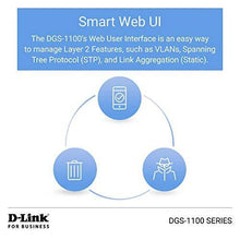 Load image into Gallery viewer, D-Link Ethernet Switch, 16 Port Easy Smart Managed Gigabit Network Internet Desktop (DGS-1100-16V2)