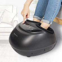 Load image into Gallery viewer, Shiatsu Foot Massager Machine with Heat - Electric Feet Massage with Adjustable Deep Kneading, Rolling and Air Compression for Foot Massage at Home and Office - Panel Control
