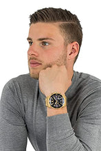 Load image into Gallery viewer, Invicta Men's Pro Diver Scuba 48mm Gold Tone Stainless Steel Chronograph Quartz Watch, Gold/Blue (Model: 0073)