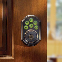 Load image into Gallery viewer, Kwikset 99100-079 SmartCode 910 Traditional Smart Keypad Electronic Deadbolt Door Lock with SmartKey Security and Z-Wave Plus, Venetian Bronze